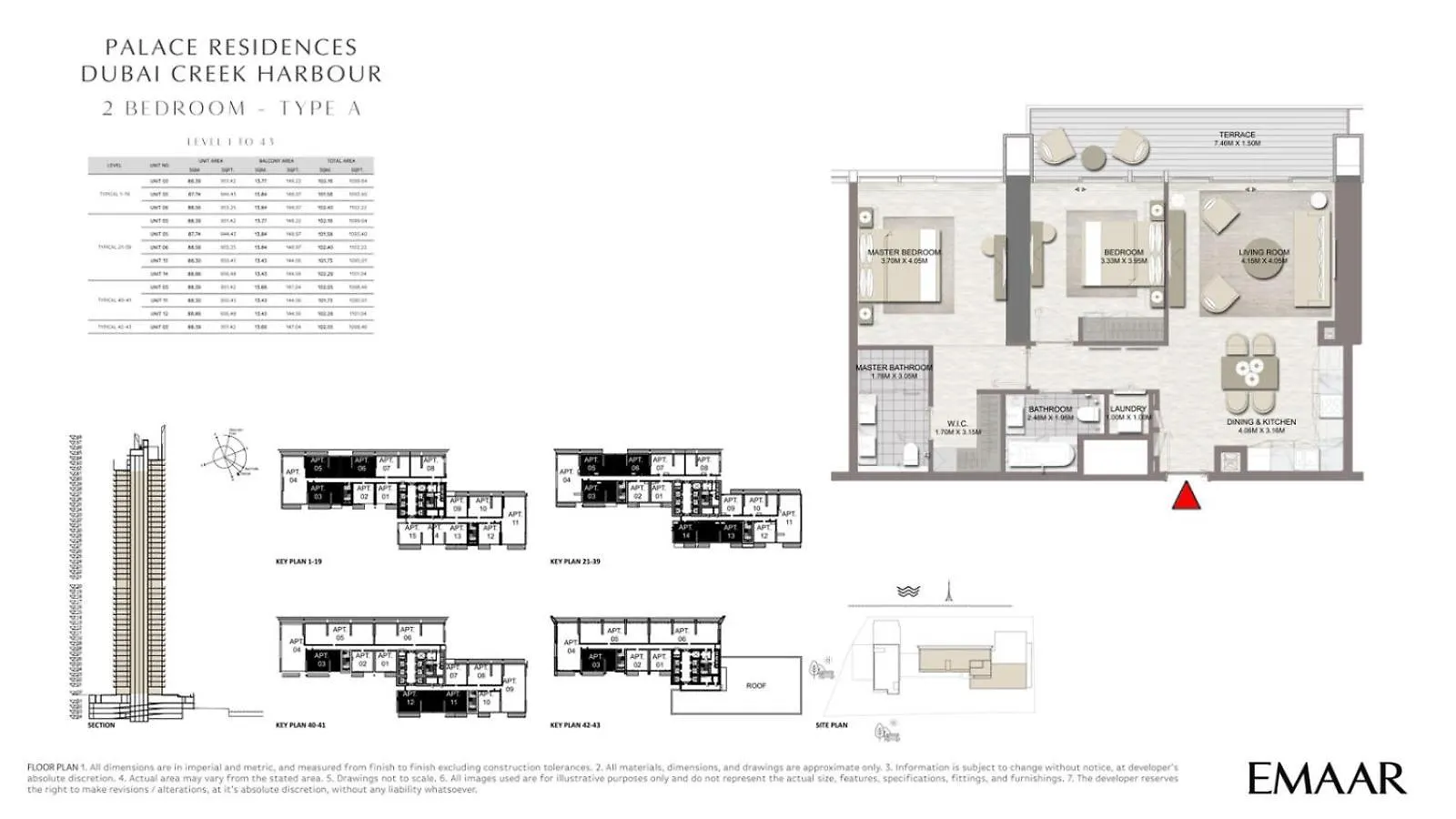 New Beach And Creek View 2Br In Palace Residences Dubai United Arab Emirates